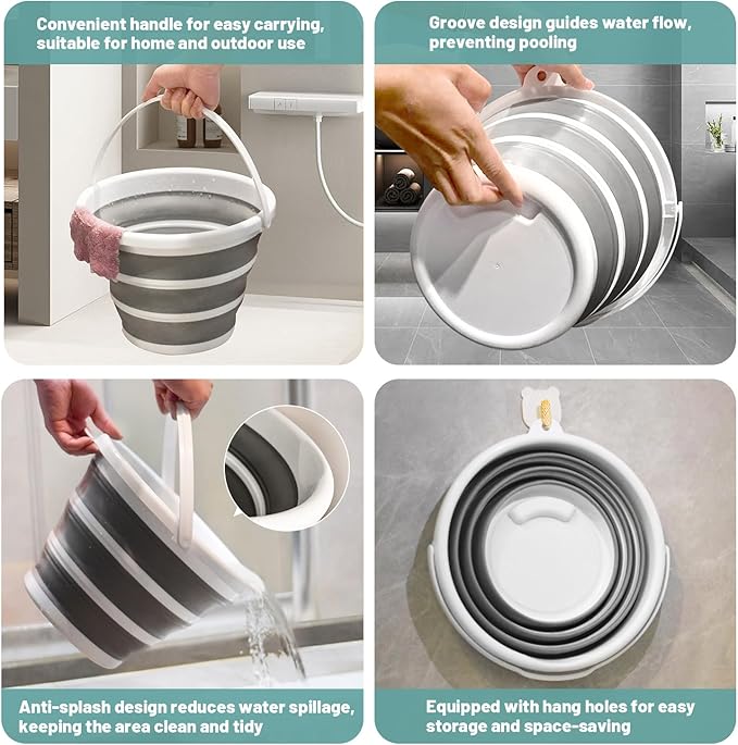 Collapsible Water Bucket – Portable, Outdoor Activities - Image 6