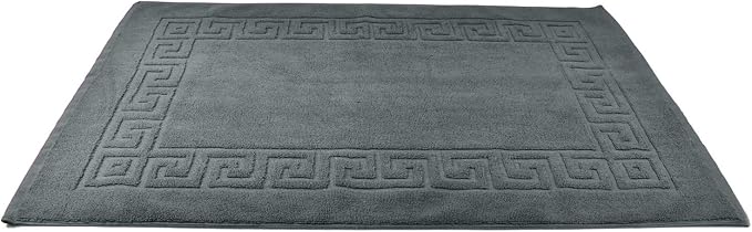 DAN RIVER Greek Cotton Bath Mats Set of 2 – Not a Bathroom Rug, Ultra Soft - Image 7