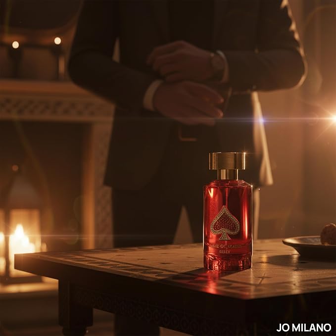 Jo Milano Game of Spades Ruby Parfum Spray | 3.4 oz | Fruity, Saffron Scent | - Image 5