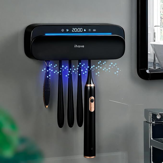iHave Toothbrush Sanitizer and Holder, UV Toothbrush Holders by ihave