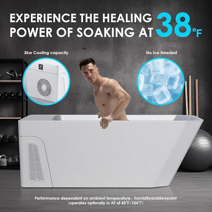 Cold Plunge Tub, Ice Bath Tub - Image 3