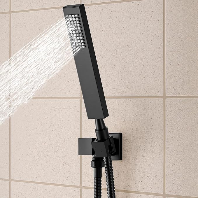 VEVOR Shower Faucet Set, 16 Inch Thermostatic Ceiling Mount Rainfall Shower - Image 8
