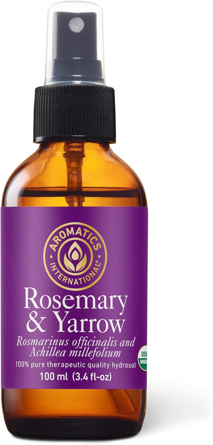 Aromatics International Rosemary and Yarrow Hydrosol 100ml | Herbal Aromatic by AromaticsInternational