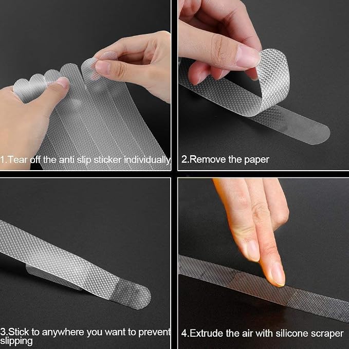 Anti Non Slip Bathtub Shower Stickers, Safety Bathtub Non Slip Stickers - Image 6