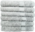 Hencely Premium 6-Pack Washcloths 12x12 Inches Soft Turkish Cotton High by HENCELY
