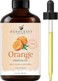 Handcraft Blends Orange Essential Oil – Huge 4 Fl Oz – 100% Pure and Natural – by HandcraftBlends