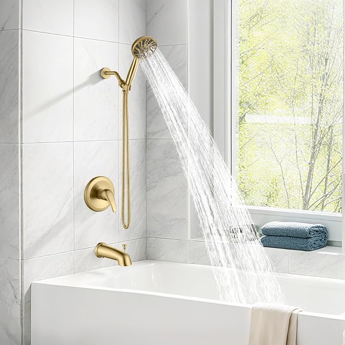 gotonovo Bathroom Shower Head Kit High Pressure Combo System Shower Faucet 6 - Image 6