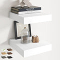 12 Inch Square Floating Shelves by Marsmiles