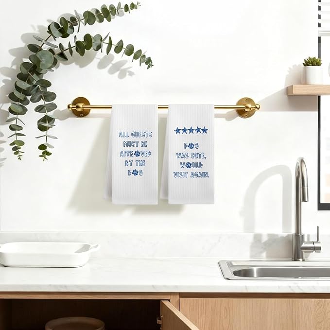 Funny Dog Kitchen Dish Towels, Gifts - Image 4