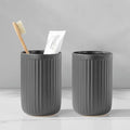 Grey Toothbrush Holders for Bathrooms by BSDISP
