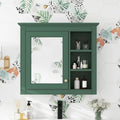 30'' x 28'' Green Medicine Cabinet, Wall Mounted Bathroom Storage Cabinet by THINK30