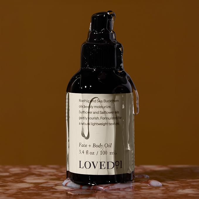 Loved01 Face & Body Oil, John Legend Skincare, Daily Hydration, Lightweight & - Image 6