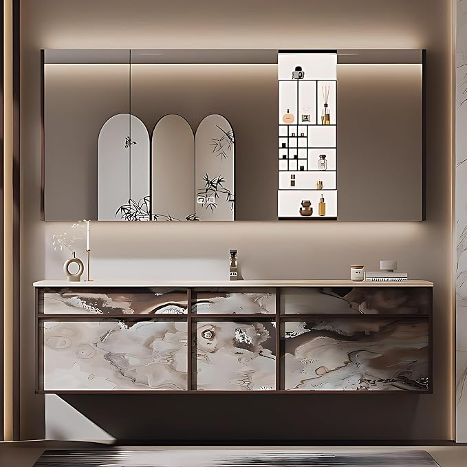 64IN Modern Bathroom Vanity by TIZAZOFashionHome