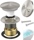 Brushed Nickel Tub Drain Kit by AllProducts