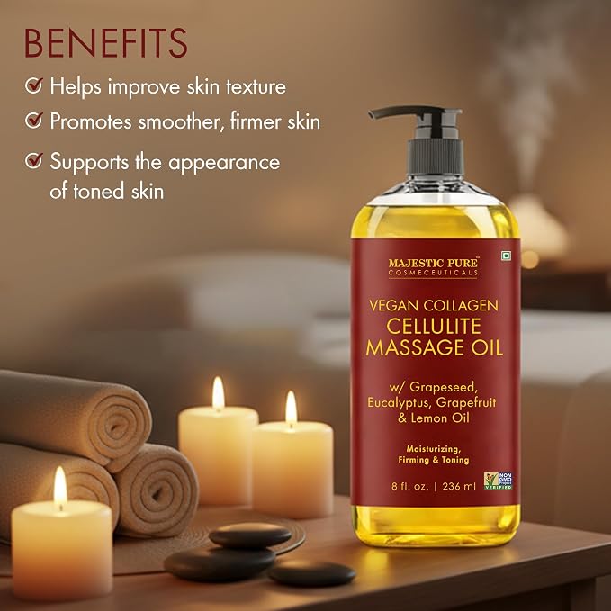 Majestic Pure Firming Body Massage Oil - Image 3