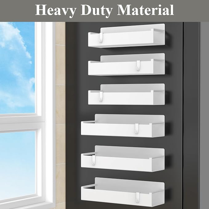 6 Pack Magnetic Spice Rack Organizer - Image 4