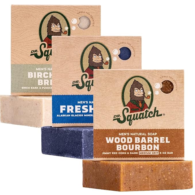 Dr. Squatch Natural Bar Soap for Men by DrSquatch