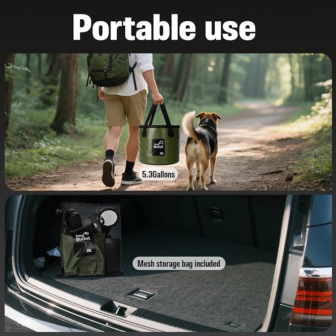 Portable Camping Shower, 6000mAh Rechargeable Shower Pump, Large Capacity - Image 5