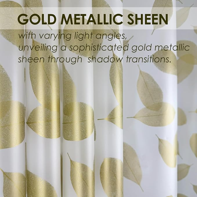 Plastic Shower Curtain Liner, Waterproof Printed PEVA Shower Curtain - Image 3