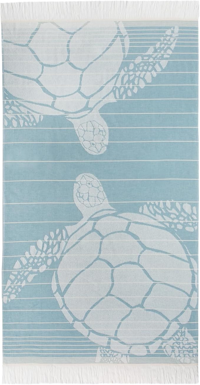 SOFE H&L | LINVIA Foutah Quick Dry Beach Towel Pack of 2 CARETTA by SOFEHomeLiving
