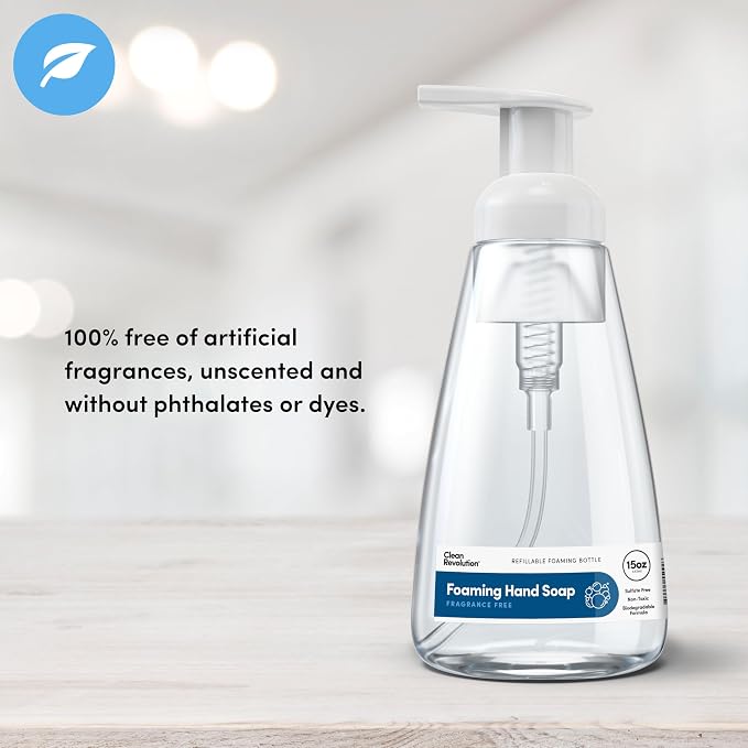 Clean Revolution Foaming Hand Soap, Moisturizing, Ready To Use Formula - Image 2