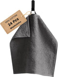 SEMAXE 100% Cotton Washcloths for Bathroom by SEMAXE