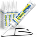 Black Silicone Caulk & Sealant, 100% Waterproof Silicone Caulking, Silicone by BEBOBLY