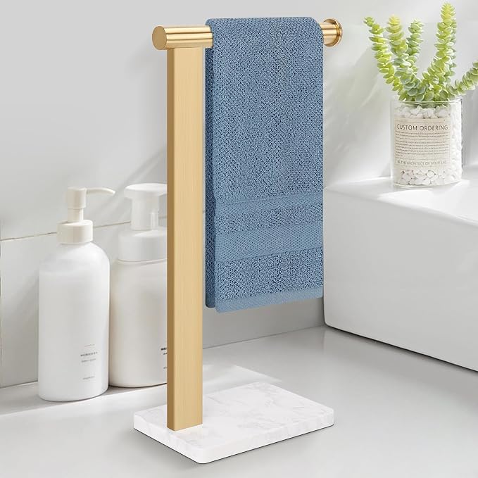 Stainless Steel L-Shaped Hand Towel Holder, SUS304 Bathroom Towel Rack - Image 9