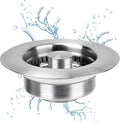 Upgraded 3 in 1 Kitchen Sink Drain Strainer by WarmSpray