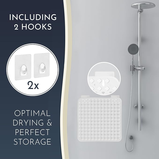 homerella® Shower Mat Non Slip Anti Mold, Non Slip Shower Mats - Image 4