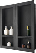 VEVOR Shower Niche, 16 x 32 inch + 16 x 32 inch Recessed Wall Niche by VEVOR