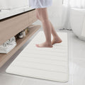 Buganda Memory Foam Bath Mat, Ultra Soft and Non-Slip Bathroom Rugs, Water by Buganda