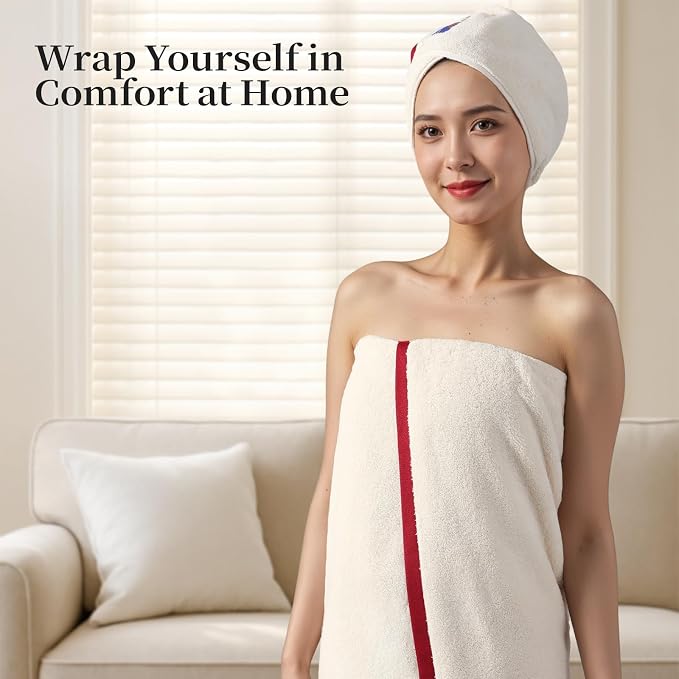 REDKISS 6 Pack Cotton Towel Set - Image 2
