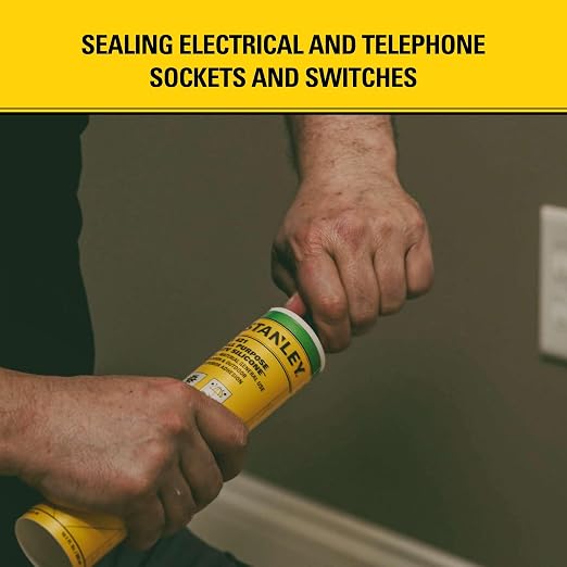 Stanley S421 All-Purpose RTV Silicone Sealant – 100% Waterproof Clear Caulk | - Image 9