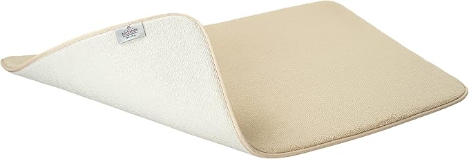 American Soft Linen 21x32 Fluffy Foamed Slip Reducer Bath Rug, Machine Washable - Image 5