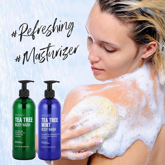 AnatoliaDaphne Tea Tree Body Wash and Shower Gel - Image 6
