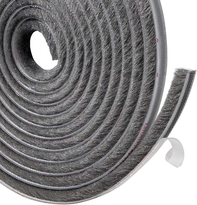 TORRAMI Felt Weather Stripping Seal Tape 11/32 inch x 11/32 inch x 16 ft by TORRAMI