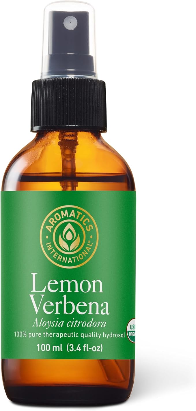 Aromatics International Lemon Verbena Hydrosol 100ml | Citrus Aromatic Mist by AromaticsInternational
