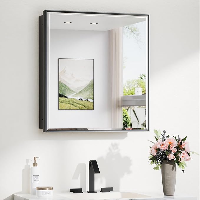 TokeShimi 24x26 Recessed Medicine Cabinet by RefinedBathroomAccessories