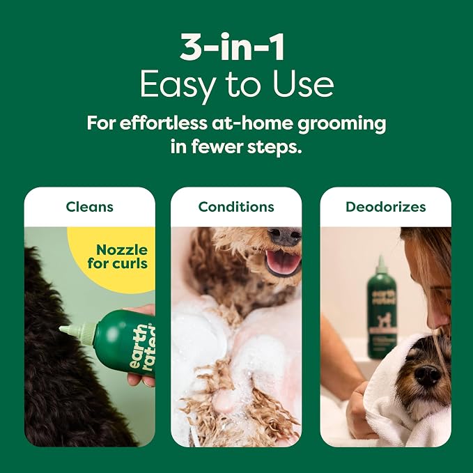 Earth Rated Hypoallergenic 3-in-1 Detangle Dog & Puppy Shampoo & Conditioner - Image 6