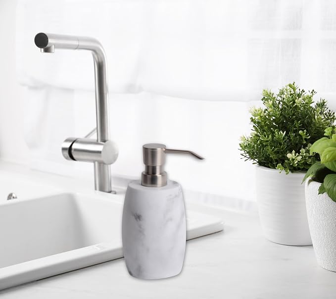 Resin Hand Soap Dispenser, Refillable Soap Dispenser - Image 8