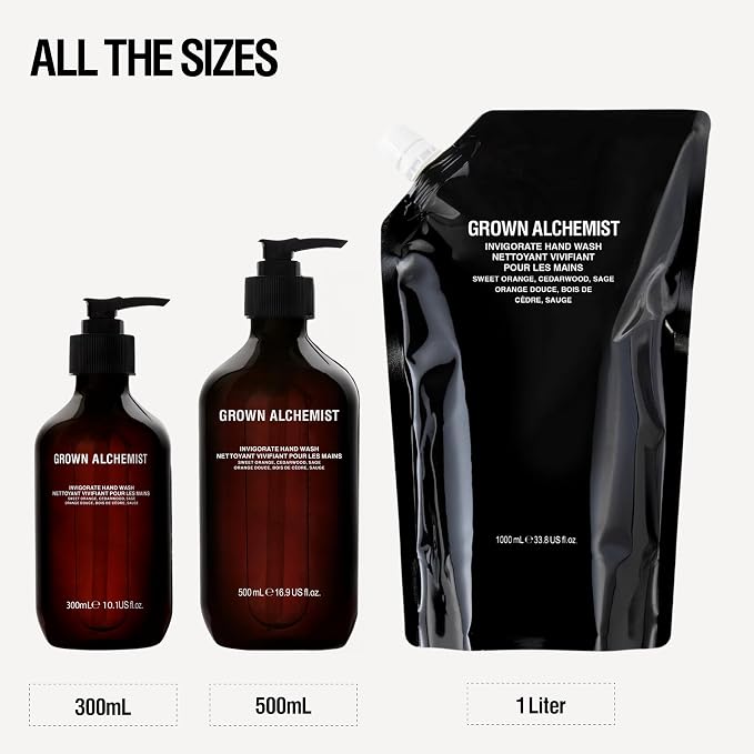 Grown Alchemist Invigorate Hand Wash – Liquid Hand Soap - Image 5