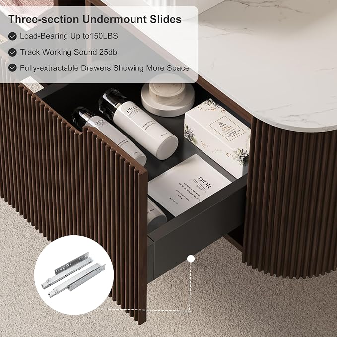 60" Floating Bathroom Vanity - Image 5
