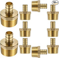 Lidertik 3/4 NPT to 1/2 PEX Fittings Adapter, 1/2" PEX F1807 to 3/4" NPT Male by LidertikWaterHammerArrestor