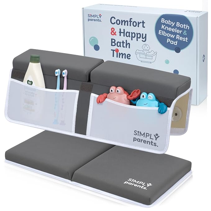 Simply Parents Comfortable Baby Bath Kneeler and Elbow Rest Pad Set by Unknown