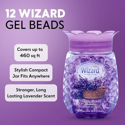 12 WIZARD Odor Eliminator Gel Beads - 12 oz - Image 2