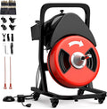 50FTx1/2 Inch Drain Cleaner Machine by GarveeTech