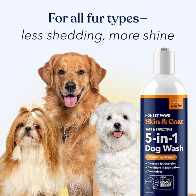 Honest Paws Dog Shampoo and Conditioner - Image 8