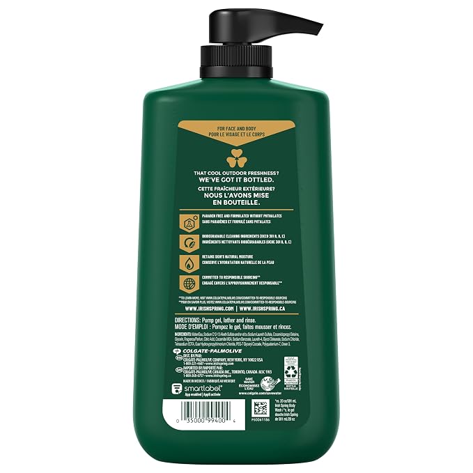 Irish Spring 5 in 1 Body Wash for Men, Men's Body Wash, Smell Fresh and Clean - Image 11