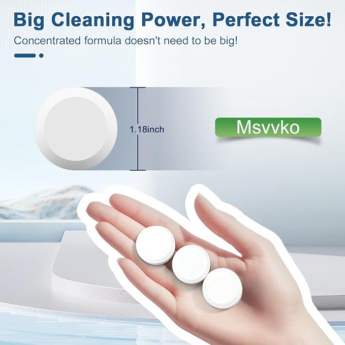 Toilet Bowl Cleaner Tablets 30 PACK Automatic Toilet Tank Cleaners Hands-Free - Image 4